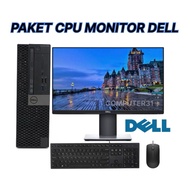 Dell INTEL CORE I7 8700 GEN8 COMPUTER PACKAGE 16GB SSD 512GB NVME HDD500GB SUITABLE 24INCH FRAMLESS 
