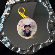 捡漏秒杀Zhou Yiran Cute Voice Whispering Voice Keychain Hanging特价