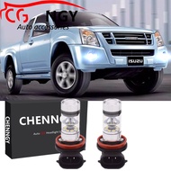 New For Isuzu DMax D-Max 2008 2009 2010 2011- 6000K 9-32V Projector LED Front Fog Lamp Light Bulbs K