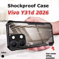 Vivo Y31d 2026 Transprent AirBag Phone Case For Vivo Y31d Y31d VivoY31d Y31d Y31 d Y 31d Y31d 4G 5G 