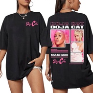 Singer Doja Cat World Tour Fashion Short Sleeve Printed T-Shirt For Men And Women 1 Pure Cotton