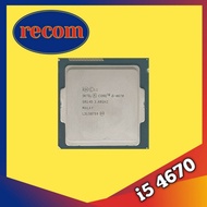 Intel core i5 4670 / i5 4670k tray 1150 processor