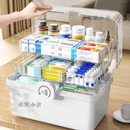 Uniform Health Care Box Nursing Medical Medicine First Aid Kit Storage Household Family Packaging Ex