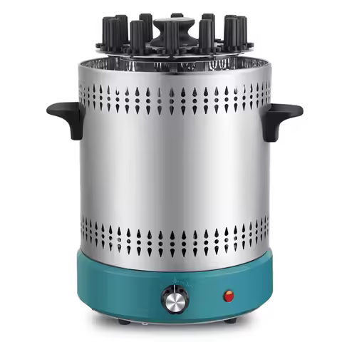 Smokeless automatic rotating barbecue machine electric barbecue grill kebab oven household barbecue 