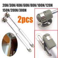 2PCS 20N/30N/40/60/80/100/120/150N Furniture Cabinet Door Stay Soft Close Hinge Hydraulic Gas Lift S
