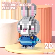 Judy Rabbit Zootopia bricks block Judy Zootopia bricks block