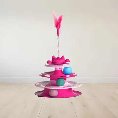 Pet Toys, Cat Toys, Self-hey, Relieve Boredom, Cat Turntable, Funny Cat Stick, Funny Cat, Kittens, F