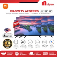 [READY STOCK] Xiaomi TV A2 FHD 43" Google Assistant built-in | Dolby Audio Android TV 11 Smart TV 2 