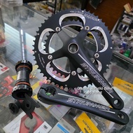 Crank Set Dual Strummer CW-51B 53/39T hollowtech II HT2 Crankset includes BB