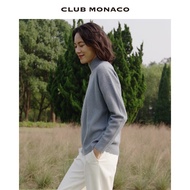 [100% Cashmere] CLUB MONACO Women's Warm Soft Waxy Half Turtleneck Sweater Sweater