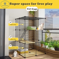 HAKUNA MATATA PET Stackable Cat cage Dog Cat Rabbit Cage easy assemble kitten pet cage Pet House Cage For Cat