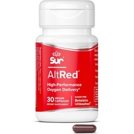Sur AltRed Beet Root Capsules for Muscle Recovery, Nitric Oxide Supplement | Take pre-workout or dur