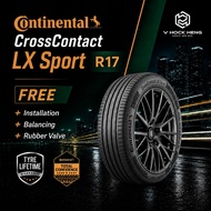 Continental CrossContact LX Sport R17 225/65 (with installation)