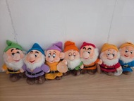 ［珍藏］七個小矮人毛絨公仔