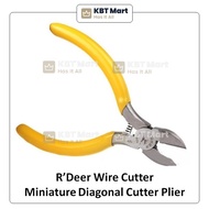 R'DEER Wire Cutter 5 Inch Miniature Diagonal Cutter Pliers 120mm RT-502 Plier Playar Gunting Dawai Wayar