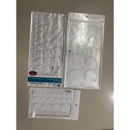 Circle Drawing Template Drawing Template Ruler Multifunctional Drawing Template Oval Ruler Construct