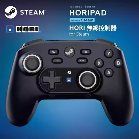 Original Hori HPC-055 Gamepads Wireless Bluetooth Game Handle Gyroscope Function Custom Game Control