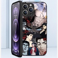 Joo Jaekyung Korean 02 liquid glass phone case cover For iPhone 17 16 15 13 12 Mini 11 Pro XS Max X 