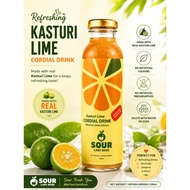 【Sour Lady Boss】Calamansi Lime Cordial Drink - Malaysian Calamansi Juice Concentrate - Low Fat Vitam
