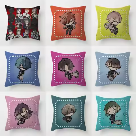 Anime Milgram cute Personalized Pillow Cover Kids Bedroom Wild Party Decor Pillowcase kid Birthday s