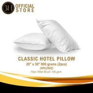 3H Classic Hotel Pillow 20"x30" 900grams x 2pcs