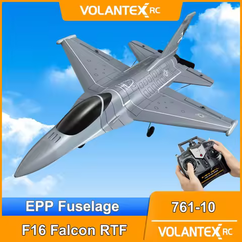 Volantexrc Jet Plane F16 Fighting Falcon 4ch Rtf With Xpilot Stabilizer Remote Control Trainer Airpl
