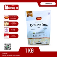 SCHOKO WHITE CHOCOLATE CUBE 1 KG/ CHOCOLATE CUBE WHITE WHITE CHOCOLATE WHITE CUBIC