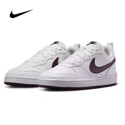 Nike Court Men's Women's Low-Top White Casual Shoes Sneakers DV5456-112