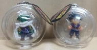 日版 七龍珠Z 超稀有絕版品 Dragon Ball 透明泡殼太空船 比克 悟空 公仔吊飾