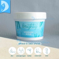 Brighty glowing underarm scrub Whitening scrub underarm Folds