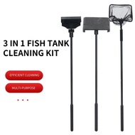 [Terrarium Tools] ZRDR 3in1 Cleaning Tool - Terrarium/Paludarium/Aquarium/Aquascape (algae scraper, 