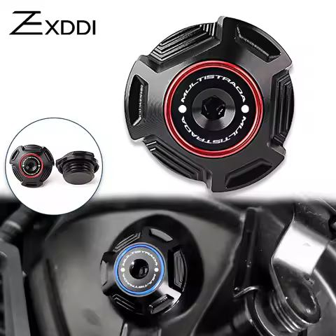 ZEXDDI For Ducati Multistrada 950 1100 1200 1260 1200S 1200GT Motorcycle CNC Engine Oil Filler Cap O