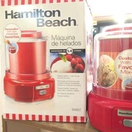 美國進口Hamilton Beach 1.5-Qt lce Cream Maker 紅色 霜淇淋機/冰淇淋機 現貨