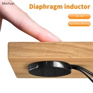 [Meifuyi] LED Dimmable Touch Sensing Hidden Sweep Dimmer Sensor Penetrating Switch 12V-24V Wood Pane