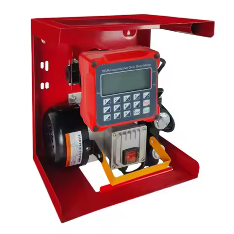 220v Diesel Pump Digital Fuel Dispenser Pump Diesel Bowser With Pump 12v DC Power For Transferring D