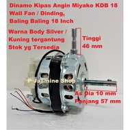 Motor Dinamo Kipas Angin Miyako 18 Inch Original - Dinamo 18 Kdb Twke