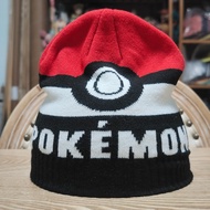Overseas Genuine Small Size 54-57cm Pika Poké Ball Wool Ball Style Knitted Hat Cold Hat Wool Hat