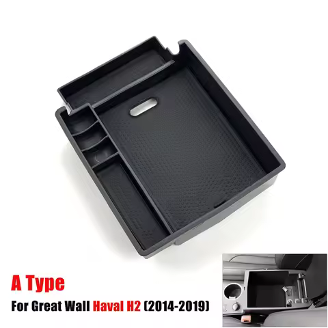 Automobile Armrest Storage Box For Great Wall Haval H2 H6 H7 H7L H9 Center Console Container Storage