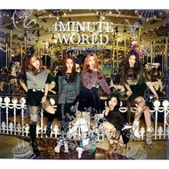 4MINUTE// 4MINUTE WORLD~CD+DVD, Asian Special Disc~Universal Records, Shipping In 2014