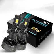 Promo Turbo LED Headlight P5 Headlight HB3 HB4 H7 H11 100 Watt High Power AES COD