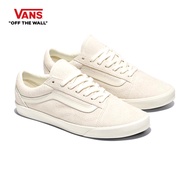 VANS OLD SKOOL LOWPRO - MARSHMALLOW รองเท้า รองเท้าผ้าใบ ผู้ชาย ผู้หญิง
