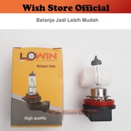 Fog Lamp Fog/ Bulb H8 12Volt 35Watt CLEAR LOWIN H8 12V 35W
