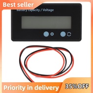 Lcd Battery Capacity Monitor Gauge Meter,Waterproof 12V/24V/36V/48V Lead Acid Battery Status Indicat