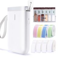 Niimbot เครื่องพิมพ์ฉลาก D11เครื่องปริ้นตราด้วยความร้อนขนาดเล็กรองรับบลูทูธได้ป้ายหมึกพิมพ์เครื่องพิ