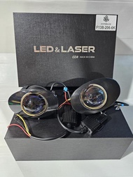 [RH] foglamp projector blue lens honda brio hrv 2017 jazz 2012_2014 mobilio
