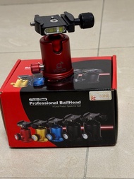 Photo Clam PC-33NS Ball Head (Red)