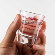 LCMNCLL Expresso Shot Glass Coffee Measuring Cup 30ml - MD19