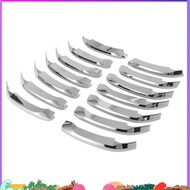 14 PCS Car Chrome Front Grill Decoration Strips Cover Trim Silver ABS for  X1 F48 2016-2019 Accessor