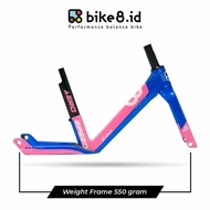 Promo !!! Frame Bike8 Carbon Fiber Balance / Push Bike - Sepeda Anak -
