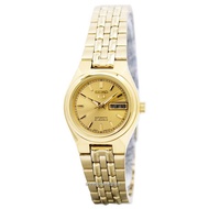 [CreationWatches] Seiko 5 Automatic 21 Jewels Womens Gold Tone Stainless Steel Strap Watch SYMA04K1